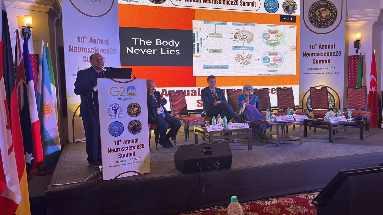 Sunder Foundation at 10th Neuroscience20 Summit (New Delhi)