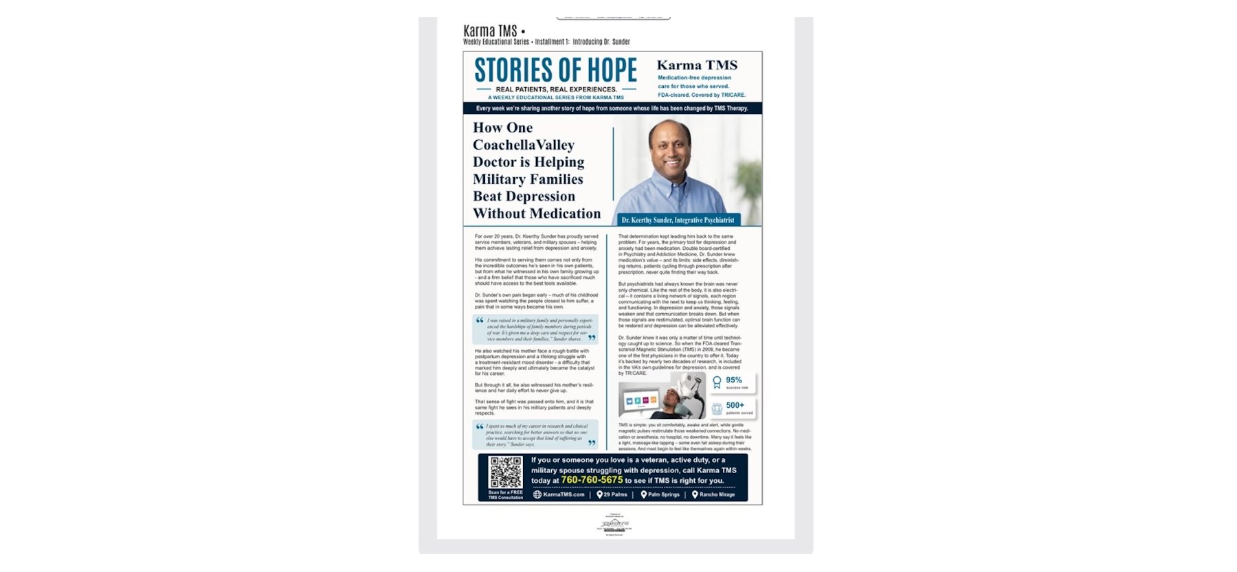 Stories of Hope - A weekly educational series from Karma TMS